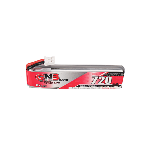 Bateria LiHV Gaoneng GNB 720mAh 4S 100C