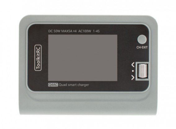 ToolkitRC Q4AC 4 x 50W 5A 1-4S Lipo AC 100W
