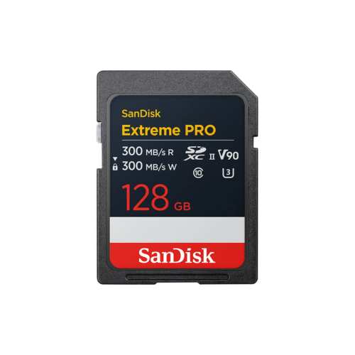 Cartão de Memória SanDisk V90 Gold 128 GB | Novo